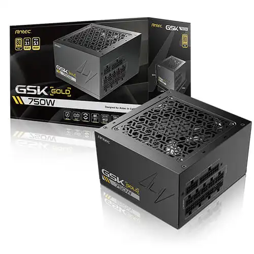 Antec GSK ATX3.1 750W Full Modular 80 Plus Gold Power Supply